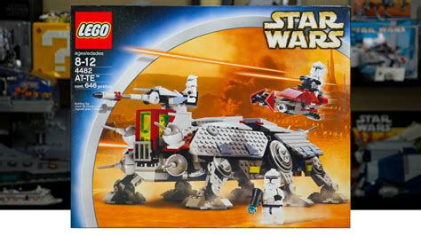 LEGO Star Wars 4482 AT-TE Review! (2003) | Brick Finds & Flips