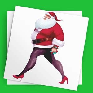 Digital Download Santa Slay Print at Home Printable Instant ...