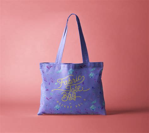 Fabric Shopping Bag Mockup - Mockup World