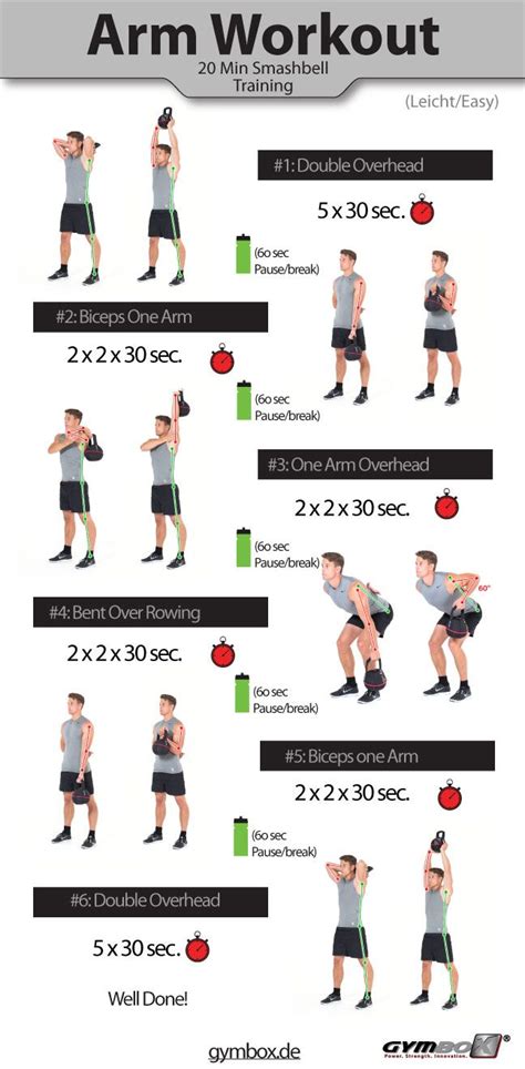 Pin by Eugene Crous on Fitness | Kettlebell arm workout, Arm workout ...