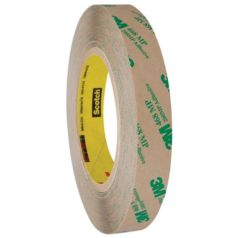 3M 3M 468MP Adhesive Transfer Tape, Hand RLs, 5.0 Mil, 3/4" x 60 yds ...