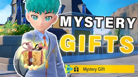 How to Get and Use MYSTERY Gifts Pokemon Scarlet & Violet - YouTube