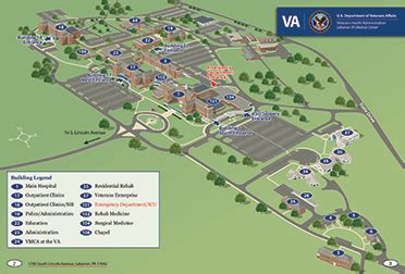 Campus Map | VA Lebanon Health Care | Veterans Affairs