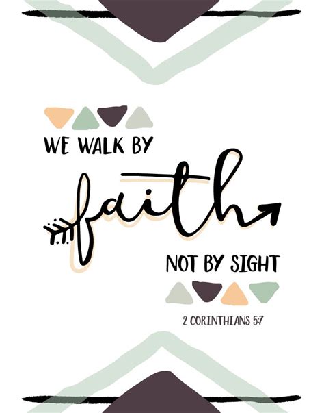 We walk by faith not by sight – 2 Corinthians 5:7 – Seeds of Faith