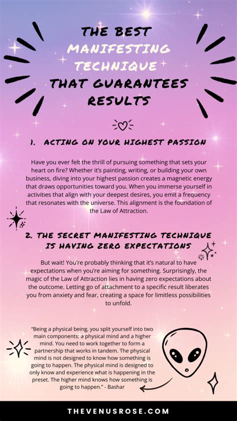 The Best Manifesting Technique That Guarantees Results – The Venus Rose