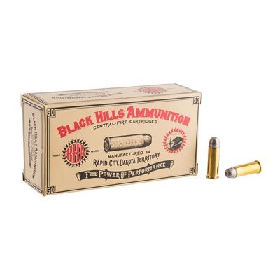 Black Hills .38 Long Colt 158 Grain Round Nose Lead - 50 Rounds (Box) [NO TAX outside Texas ...