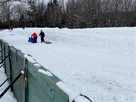 Safe use of toboggan run and ice rinks - City of Westmount