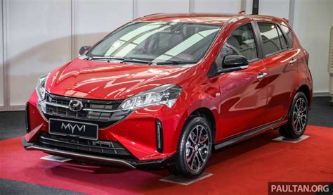 2023 Perodua Axia size comparison vs old Axia, Myvi, Proton Iriz ...