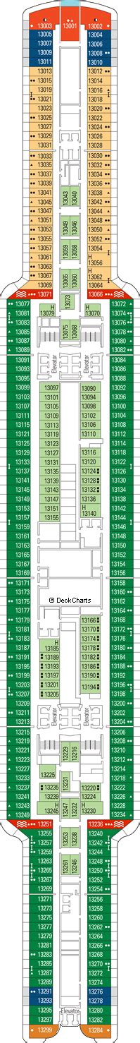 MSC Seashore Deck Plans: Ship Layout, Staterooms & Map - Cruise Critic