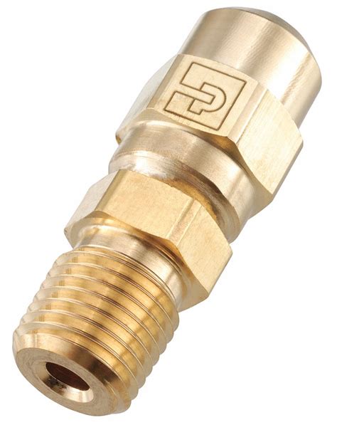 PARKER Brass Purge Valve, MNPT Inlet Type, MNPT Outlet Type - 5ULT0|4M ...