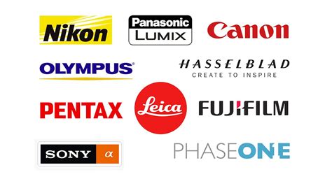 Famous Camera Company Logos And Photography Brands, 43% OFF