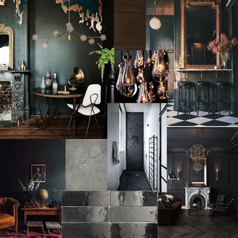 Gothic moodboard Interior Design Mood Board by tahnee cardoso - Style Sourcebook