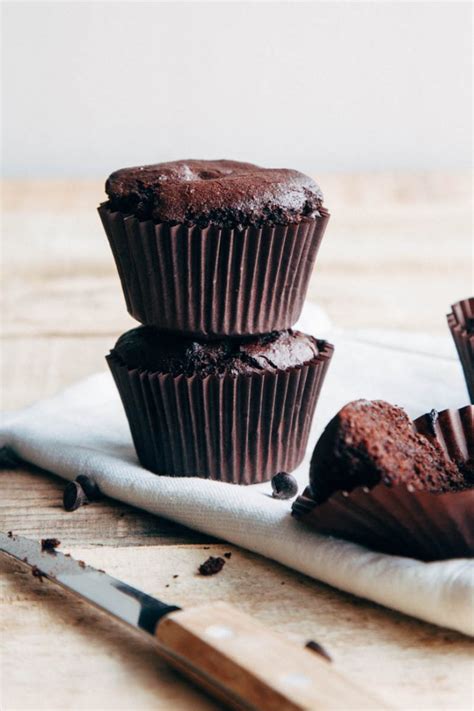 Double Chocolate Buckwheat Muffins (Vegan + Gluten-free) - Wallflower ...