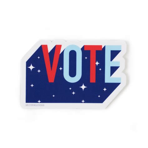 Vote Sticker | Seltzer Goods