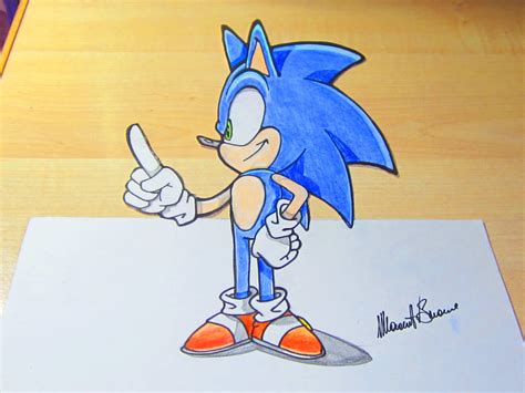 Sonic 3D Art by Simone93 on DeviantArt