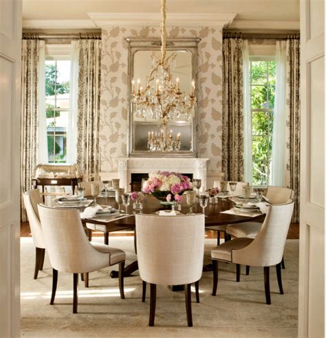 The most elegant round dining table decor ideas_LGB Interiors