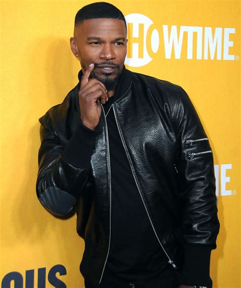 American actor Eric Marlon Bishop Jamie Foxx Bomber Jacket