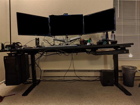 Be wary of getting the Uplift Desk with Desk Extension for use with your PC! : r/StandingDesks