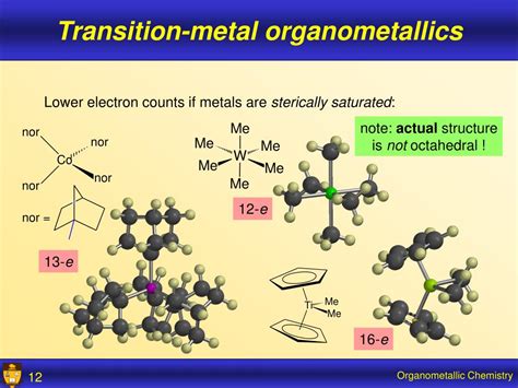 PPT - Organometallic Chemistry an overview of structures and reactions PowerPoint Presentation ...