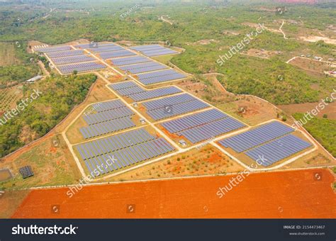 Aerial View Solar Panels Solar Cells Stock Photo 2154473467 | Shutterstock