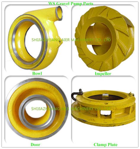 Cast Process Suction Dredge Pump Dredge Pump Parts OEM / ODM Available