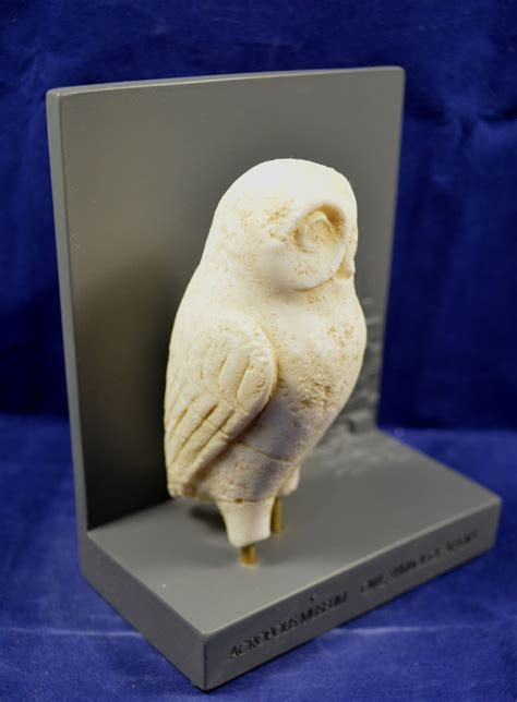 Acropolis Sculpture Owl of Athena Museum Reproduction Artifact - Etsy