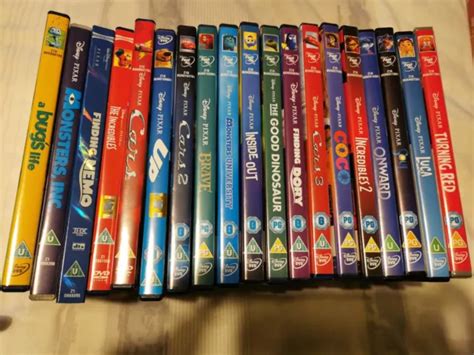 DISNEY & PIXAR Movie Collection Region 2 DVD Toy Story Turning Red - UPDATED £60.00 - PicClick UK