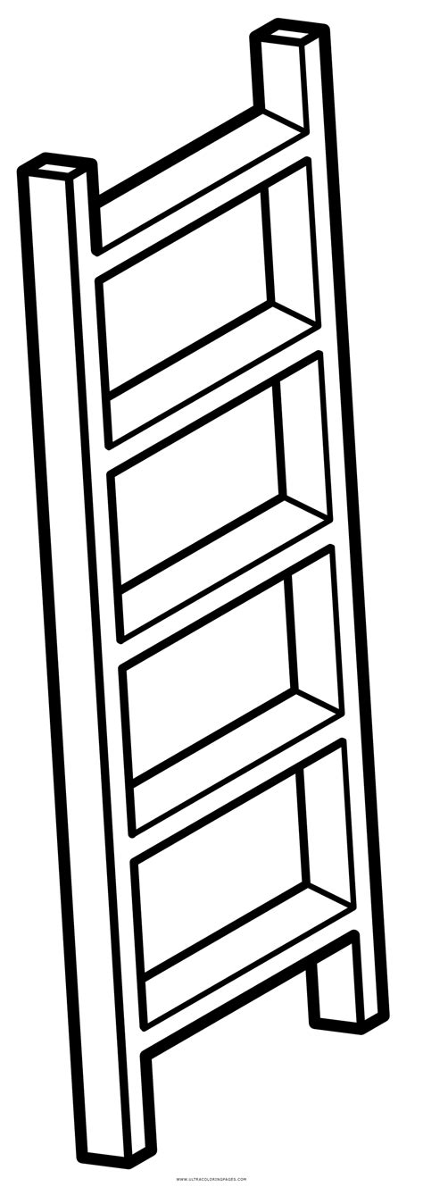 Dibujo De Escalera Para Colorear - Ultra Coloring Pages