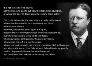 Teddy Roosevelt Leadership Quotes. QuotesGram