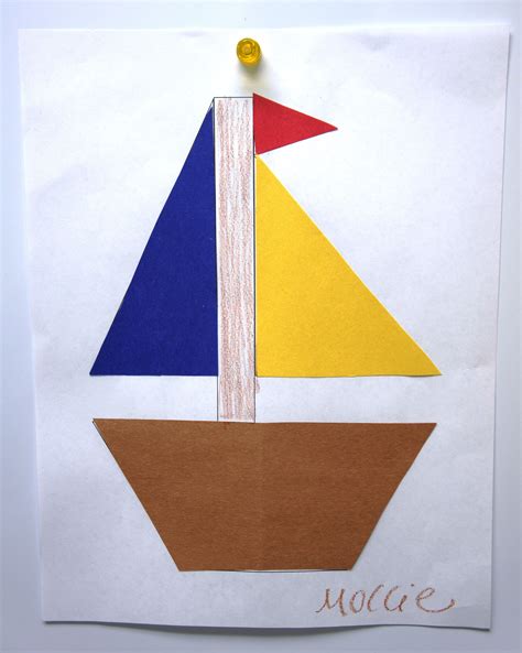 preschool boat art | Png Seda