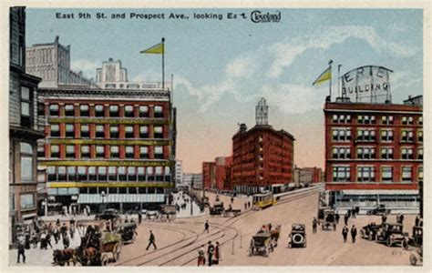 This postcard shows the Erie Building as it appeared in 1910. Gillespie's law firm worked in ...