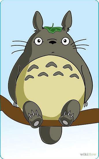 wikiHow, How to Draw Totoro.