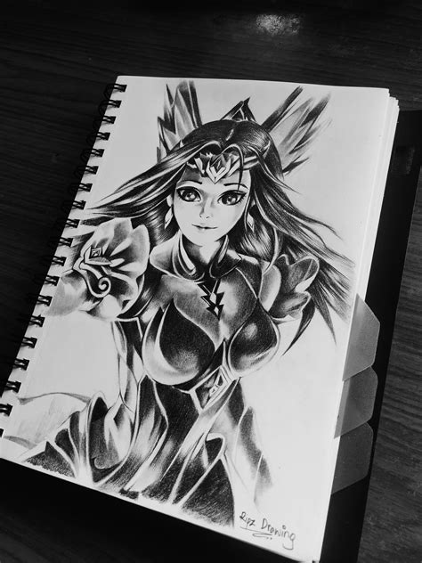 Drawing Mobile legends Odette Zodiac Skin : r/AnimeSketch