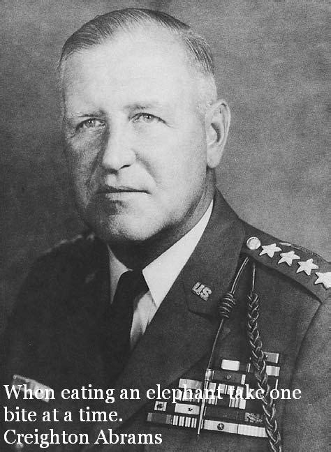 Creighton Abrams Quotes. QuotesGram