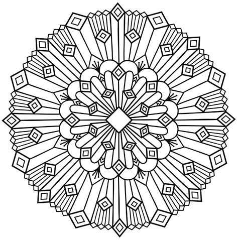 "Celtic Art" Mandala with abstract patterns - Mandalas with Geometric ...