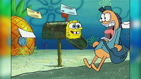 Spongebob in Mailbox / Hi Mailman! | Know Your Meme