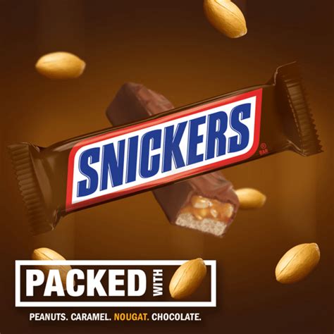 SNICKERS Full Size Chocolate Candy Bars Bag, 11.16 oz | SNICKERS®