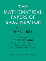 Mathematical papers isaac newton volume 5 | Popular science | Cambridge ...