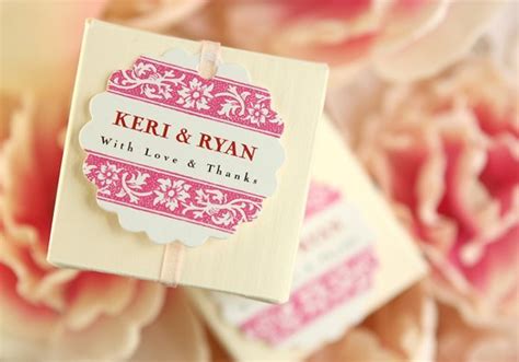 Favor Labels and Tag Ideas, Wedding Favors Photos by Avenue Photo ...