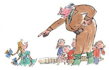 Quentin Blake's Matilda | Quentin blake illustrations, Matilda roald ...