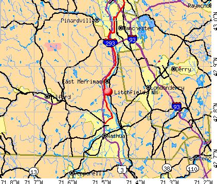 Litchfield, New Hampshire (NH 03052) profile: population, maps, real estate, averages, homes ...