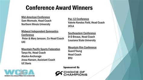 Conference Awards