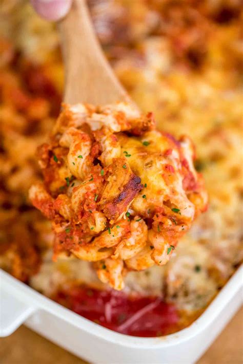 Easy Chicken Parmesan Casserole Recipe - Sweet and Savory Meals