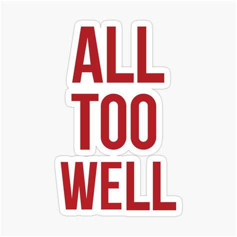 All too well - red album track 5 by mgkreatives | Redbubble | All is ...