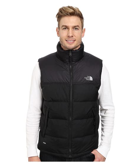 The north face Nuptse Vest in Black for Men | Lyst