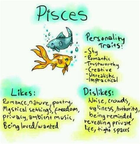 Pin by Locham on pisces | Pisces personality, Zodiac signs pisces, Horoscope pisces