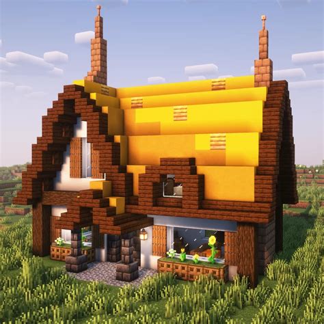 Thatched Roof Cottage Minecraft Map