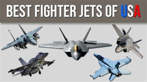 5 Best Fighter Aircraft of USA - YouTube