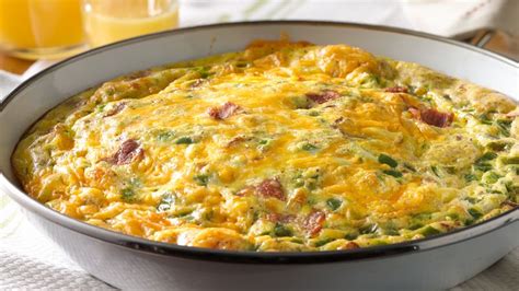 Bacon Cheese Oven Omelette Recipe | Besto Blog