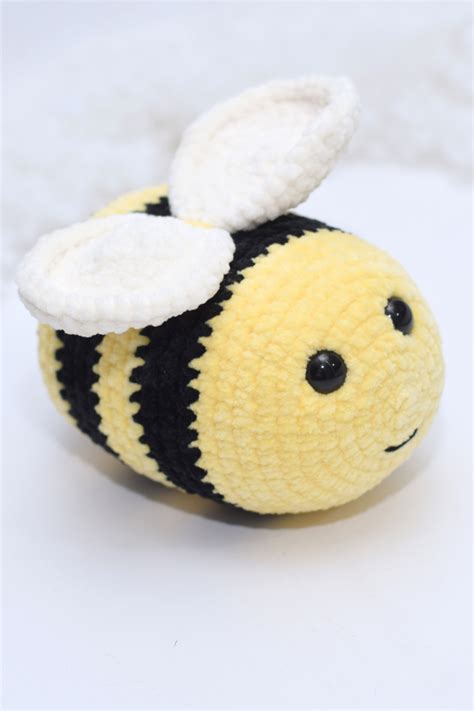 Bumblebee stuff toy crochet bee soft toy knitted stuff plush | Etsy in ...